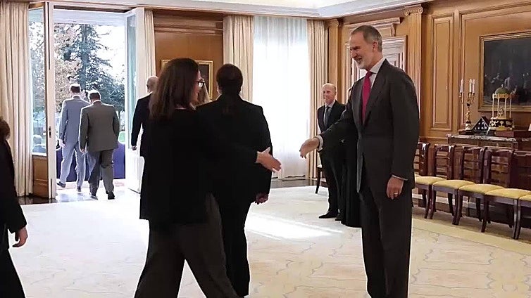 El rey recibe en audiencia al Patronato de la Fundación Consejo España-Colombia