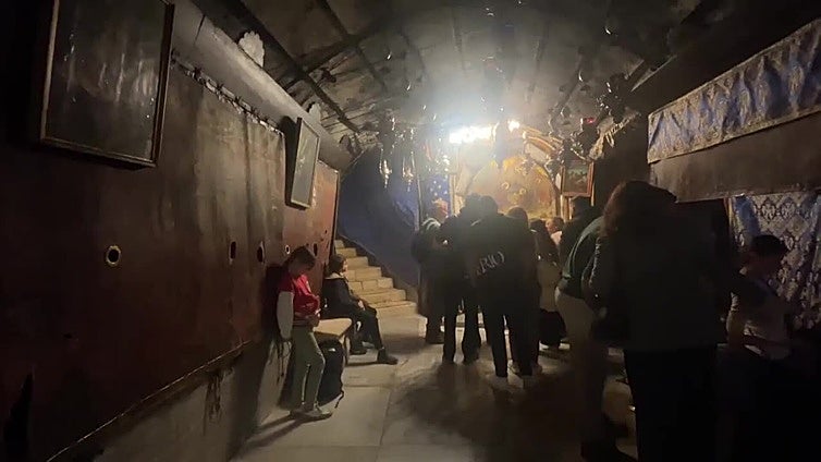 Ambiente navideño en Belén tras dos años de oscuridad por el asedio israelí contra Gaza