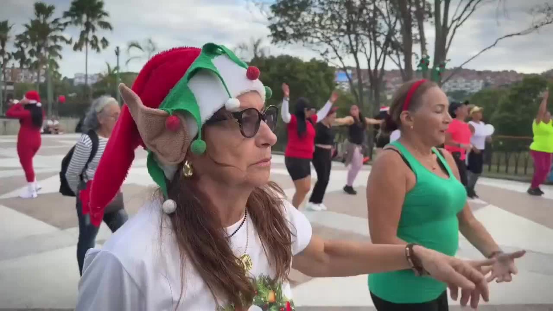 Imágenes de la vida diaria en Caracas en medio de las tensiones con EE.UU.