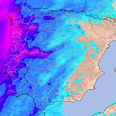 La Aemet avisa de la llegada de un frente de fuertes lluvias a España: estas son las zonas más afectadas
