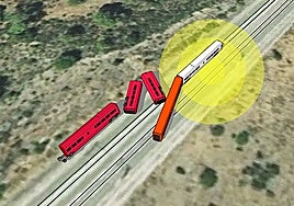 Reconstrucción visual: la tragedia ferroviaria de Adamuz en gráficos