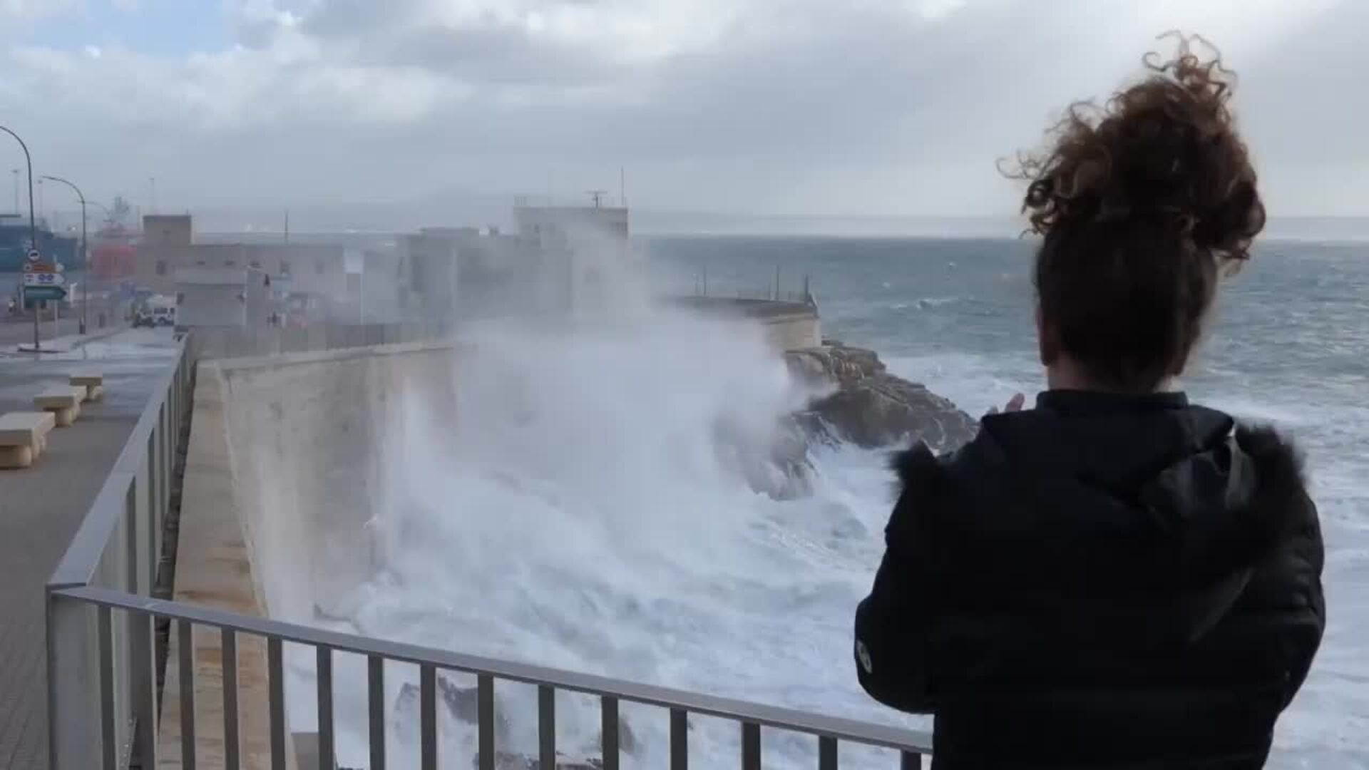 Baleares, en alerta amarilla por fuertes vientos y olas de hasta 4 metros