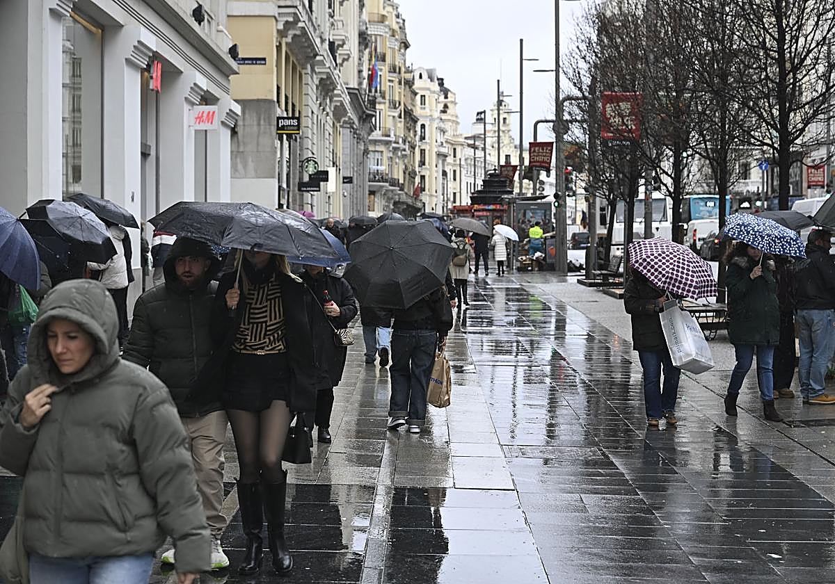 La Aemet avisa a España de la llegada de abundantes lluvias y fuertes ...