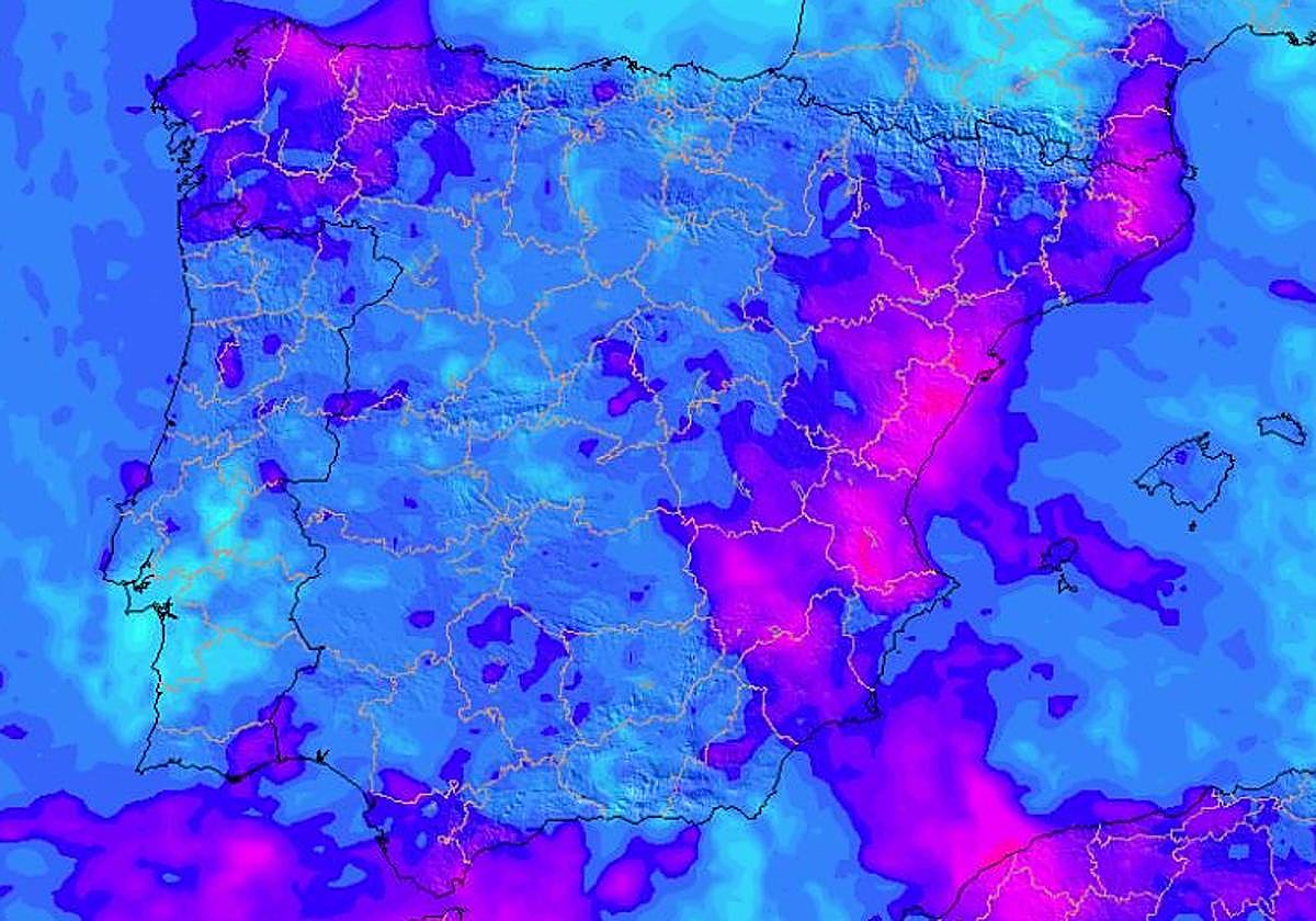 La Aemet avisa a España por fuertes tormentas y granizo en las próximas horas: estas son las zonas afectadas