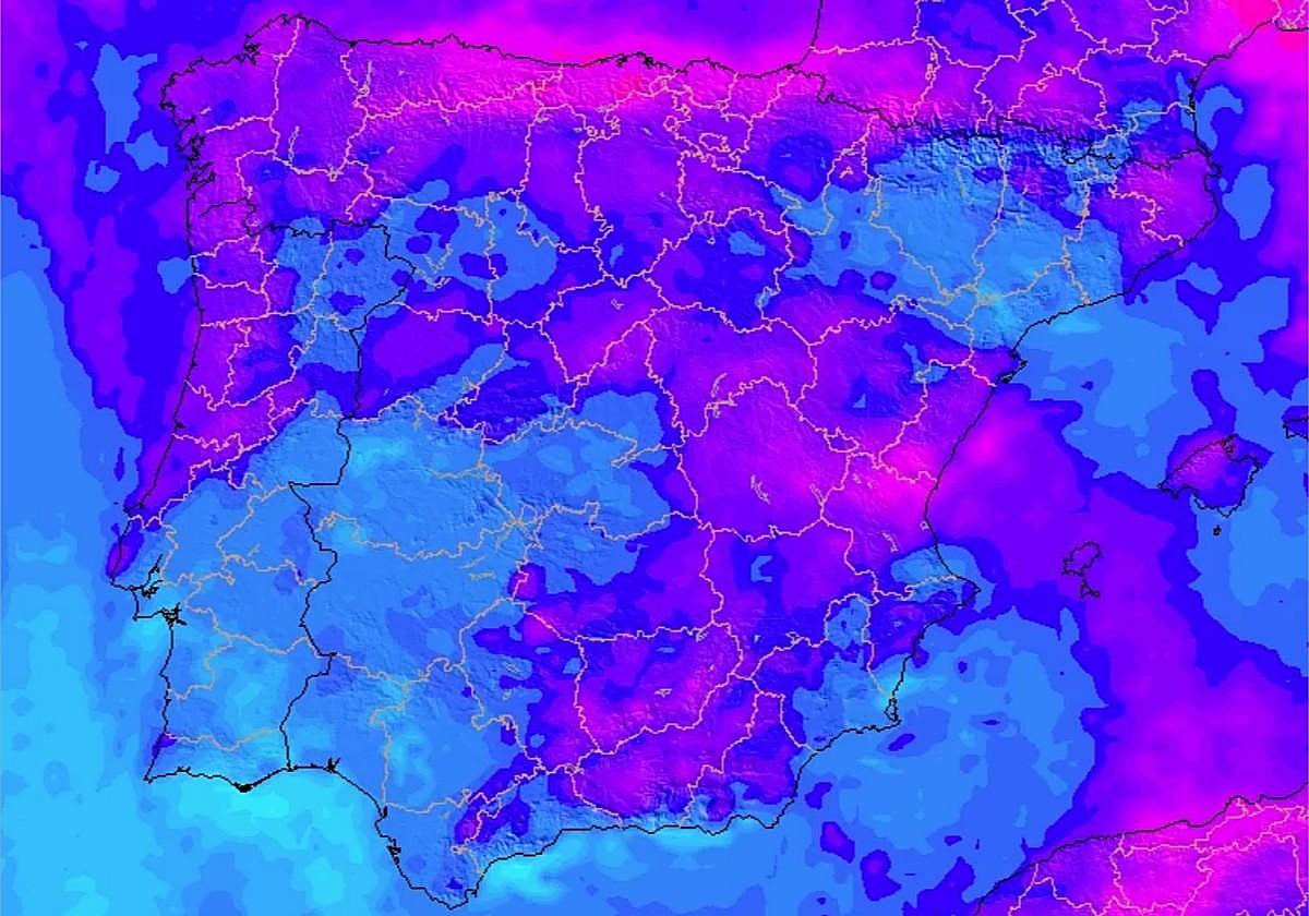 La Aemet avisa a España de la llegada de lluvias, nieve y granizo ...