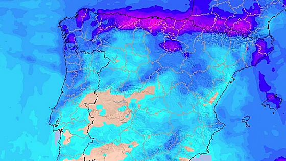 La Aemet pone en aviso a España: fuertes lluvias, nieve y casi 10 grados menos en estas zonas
