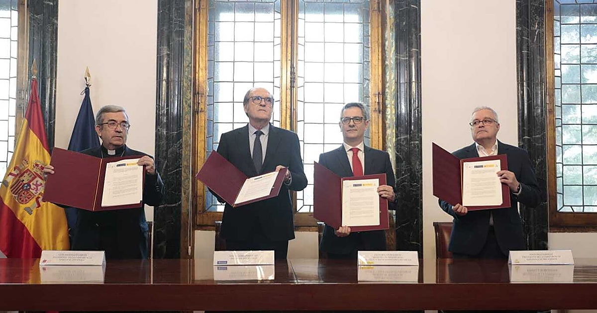 La Iglesia y el Gobierno sellan el protocolo para indemnizar a víctimas ...