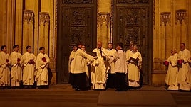 Vigilia del Sábado Santo en Praga