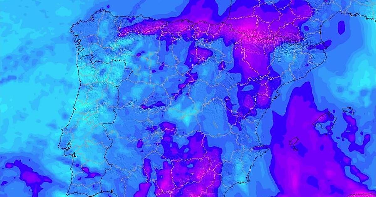 La Aemet pone en aviso a España por la llegada de fuertes lluvias, nieve y frío: estas son las zonas afectadas