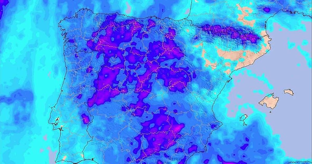 La Aemet avisa a España de la llegada de fuertes tormentas y calima: hasta 10 grados menos en estas zonas