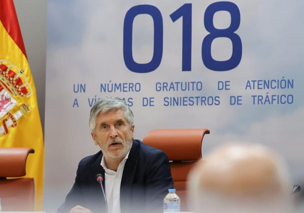 Ministro del Interior Fernando Grande Marasca.
