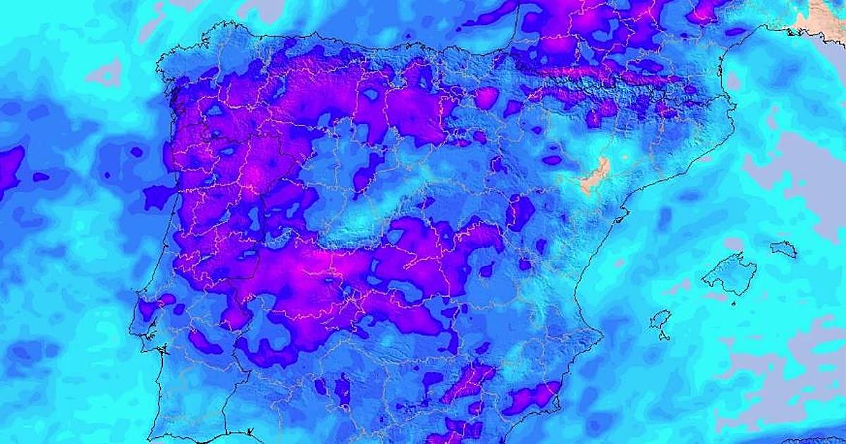 La Aemet avisa de la llegada de fuertes lluvias y tormentas en España en los próximos días: estas son las zonas afectadas