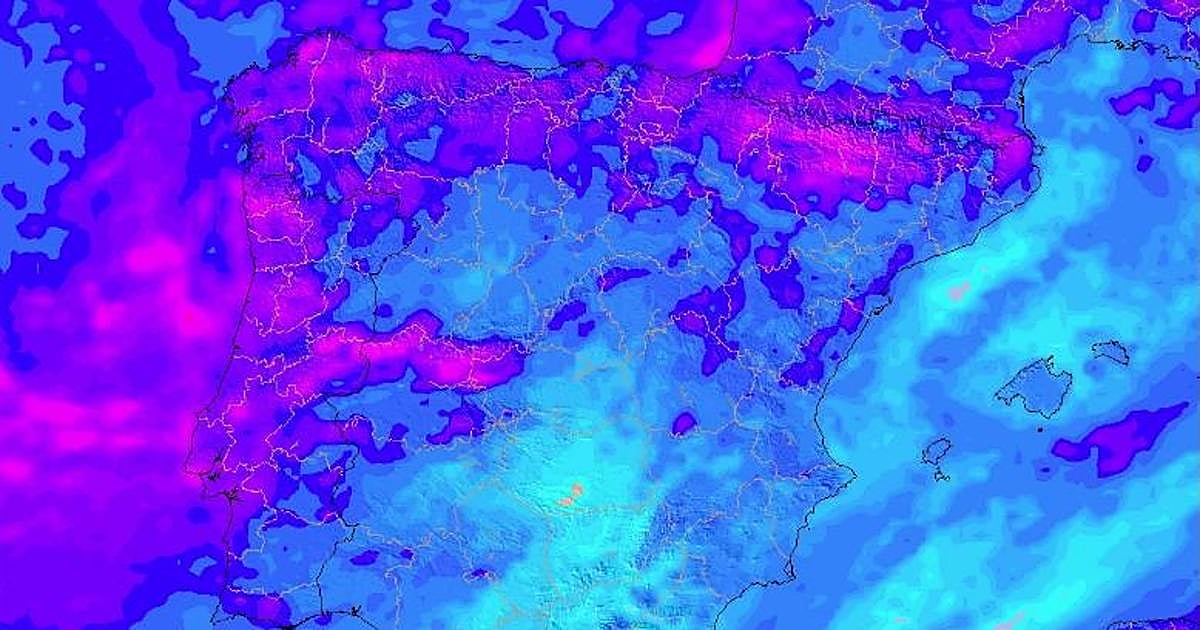 La Aemet pone fecha a la llegada de una fuerte borrasca a España: lluvias, tormentas y frío en estas zonas