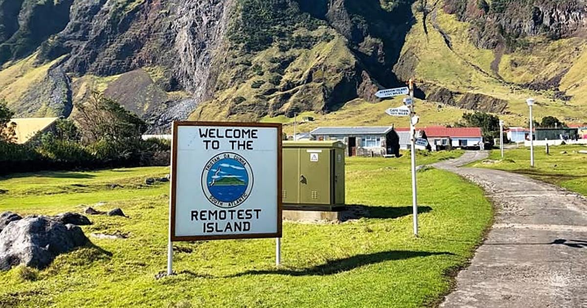 Tristán de Acuña, la isla más remota del mundo donde desembarcó el Hondius y ahora teme el desastre