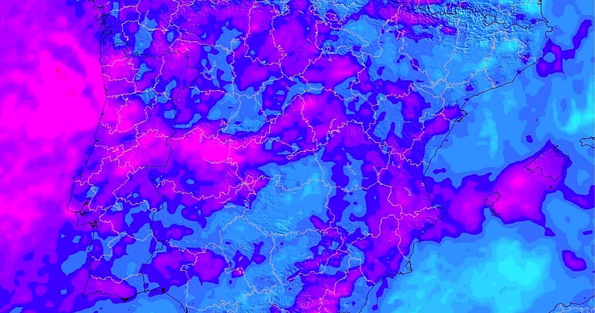 La Aemet emite alertas por lluvias y tormentas en el puente de mayo