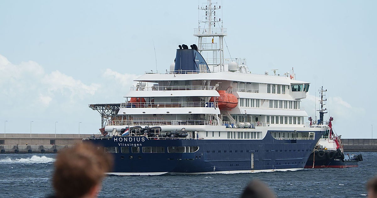 El crucero con hantavirus atracará en el puerto de Granadilla por razones meteorológicas