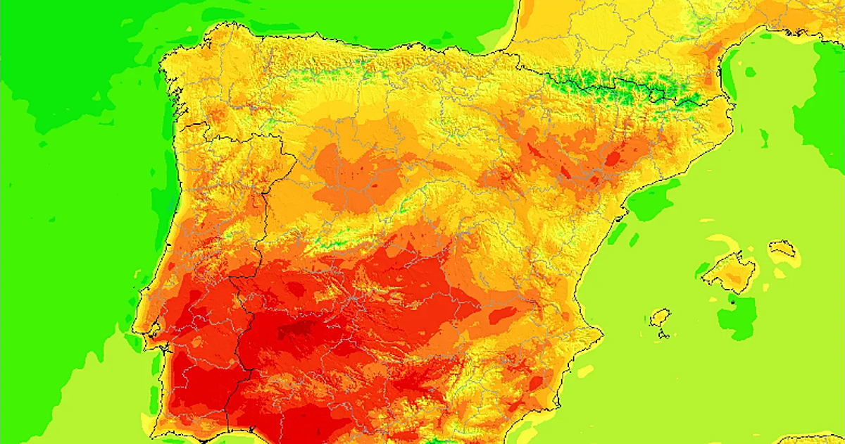 La Aemet avisa de un cambio brusco del tiempo en España: calor propio de julio y hasta 10 grados más en estas zonas