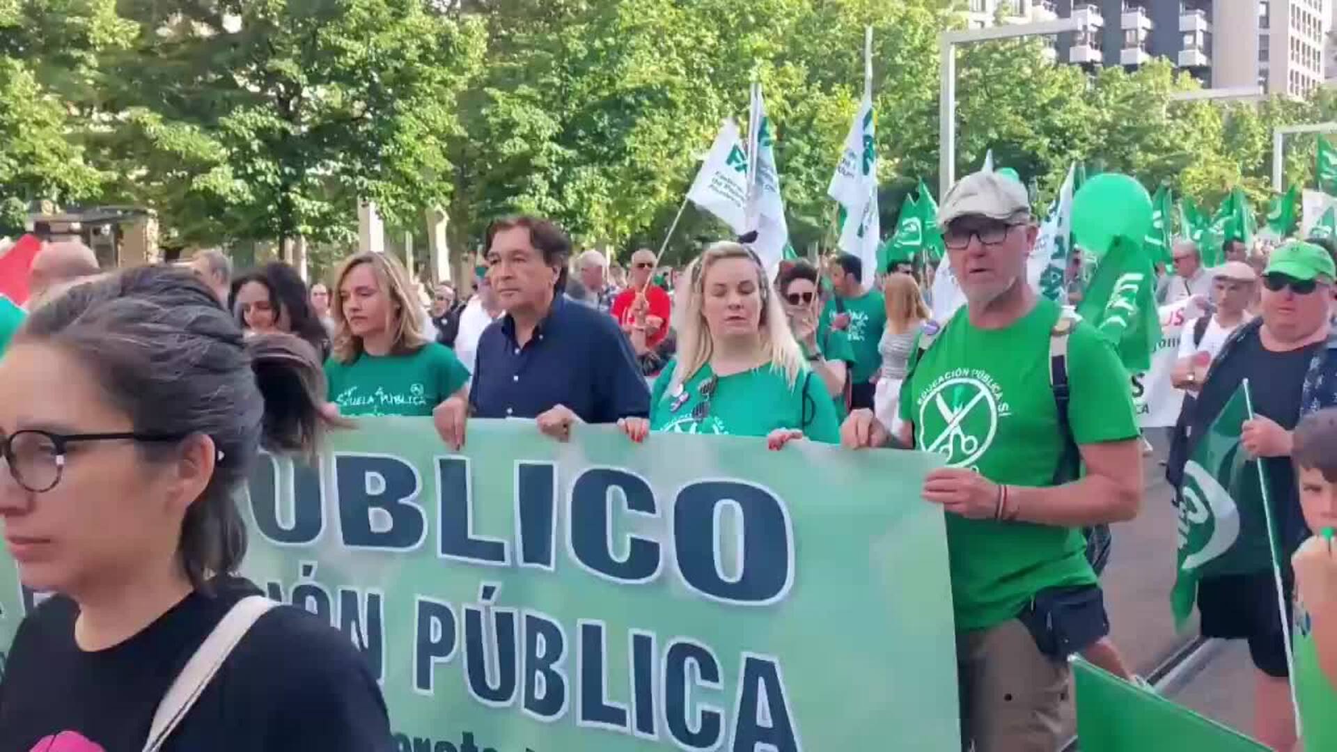Los sindicatos aragoneses cifran en un 55 % el seguimiento de la huelga ...