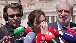 Ayuso traslada al papa León XIV que España "sabe aparcar diferencias" ante su inminente visita