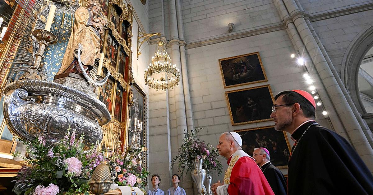 Saludo del Papa en la Almudena: «Para edificar algo nuevo, h