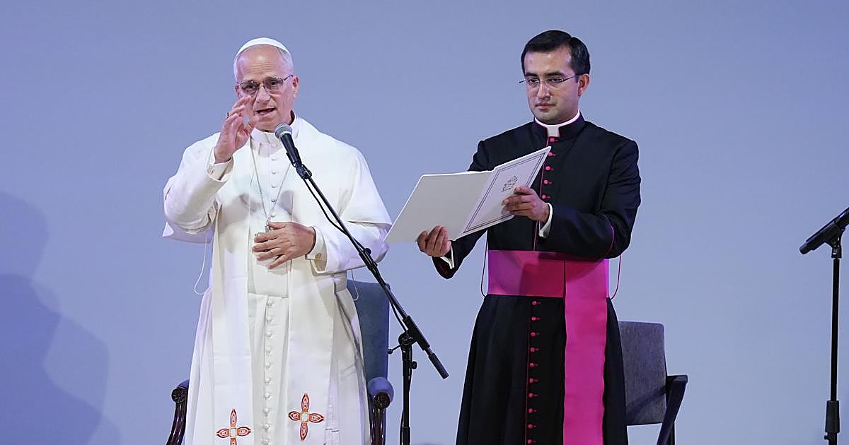 El discurso de León XIV en su visita a la cárcel de Brians 1
