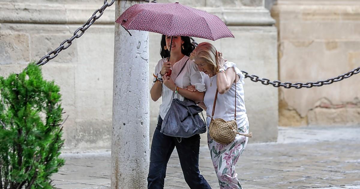 La Aemet avisa a España de la llegada de tormentas y lluvias