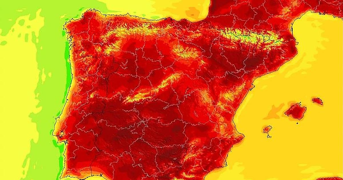 La Aemet avisa de un episodio de calor extremo que afectará a gran parte de España: más de 40 grados en estas zonas del país