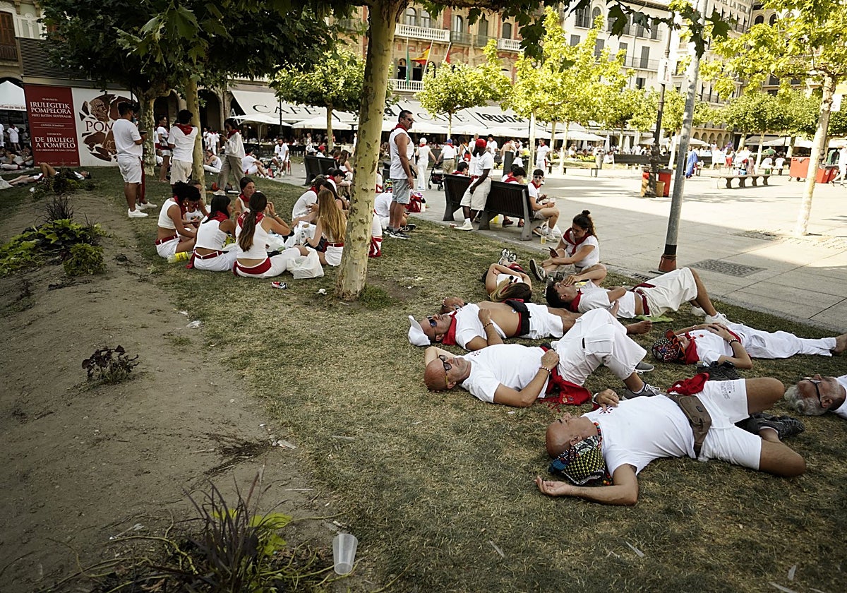 Un detenido por una presunta agresión sexual a una mujer en Pamplona durante San Fermín