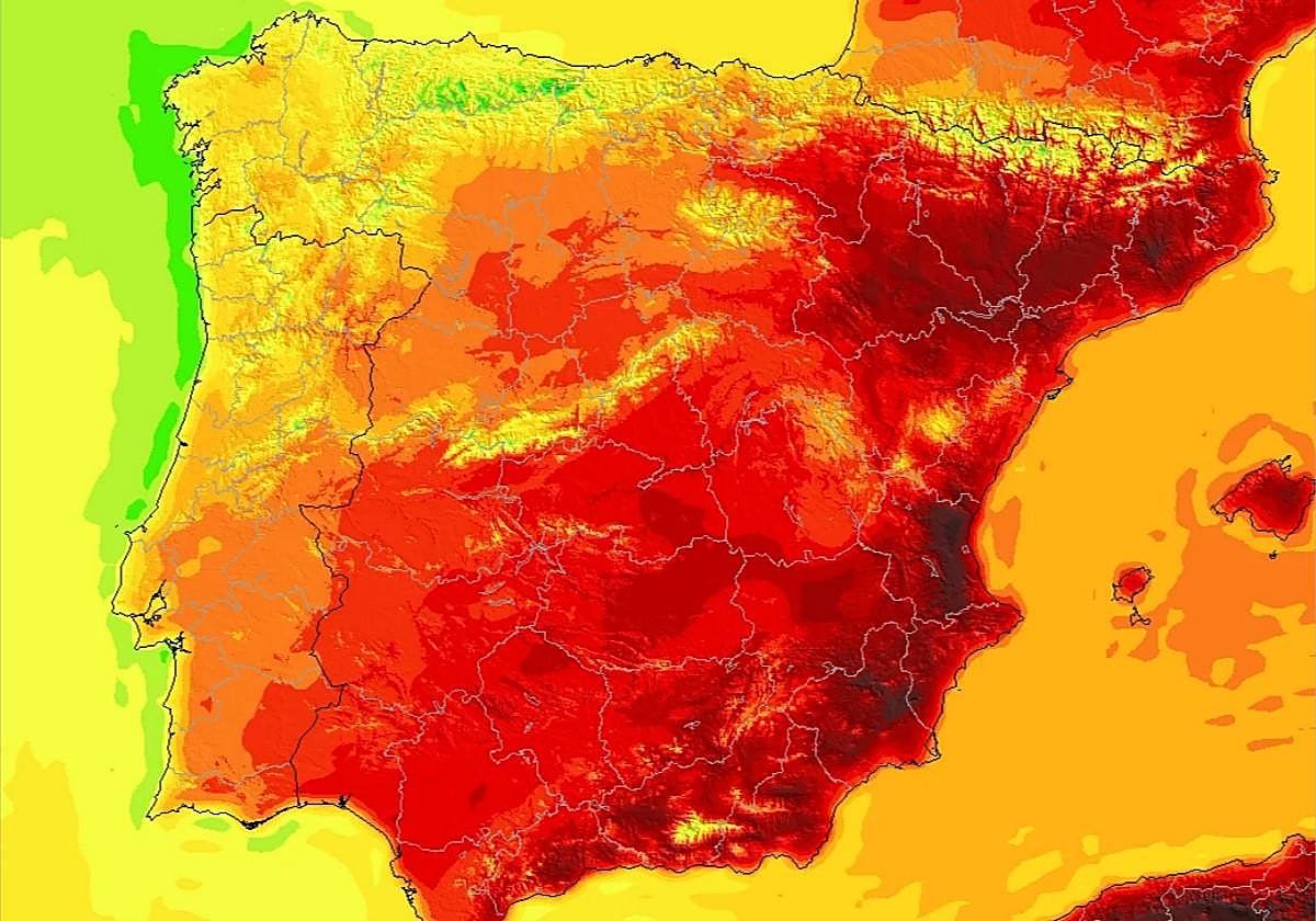 La Aemet avisa de la vuelta del calor extremo a España y de la llegada de calima