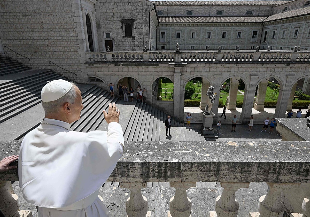 El Papa visita en privado Montecassino para pedir el fin de las guerras