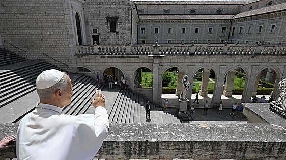 El Papa visita en privado Montecassino para pedir el fin de las guerras