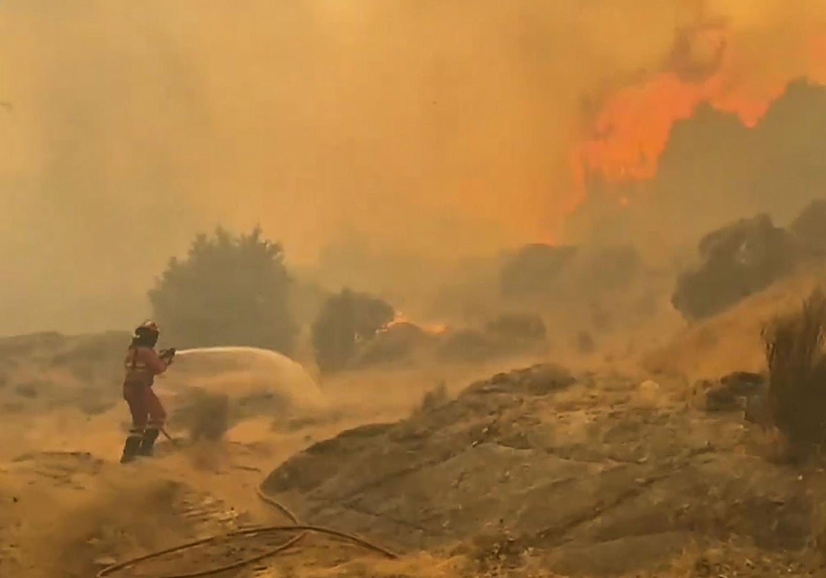 Sánchez pide ayuda a la UE para luchar contra los incendios