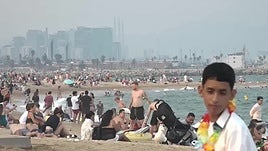 Fin de semana de playa en Barcelona