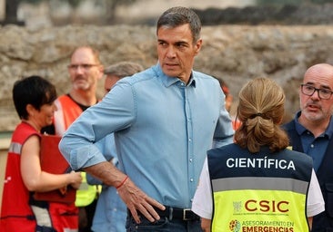 Sánchez explica que hay «una ventana de oportunidad» para extinguir los incendios durante el fin de semana