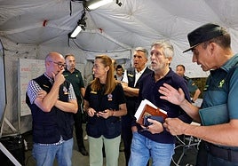 Marlaska afirma que la evolución de los incendios de Madrid y Ávila es «positiva pero lenta»