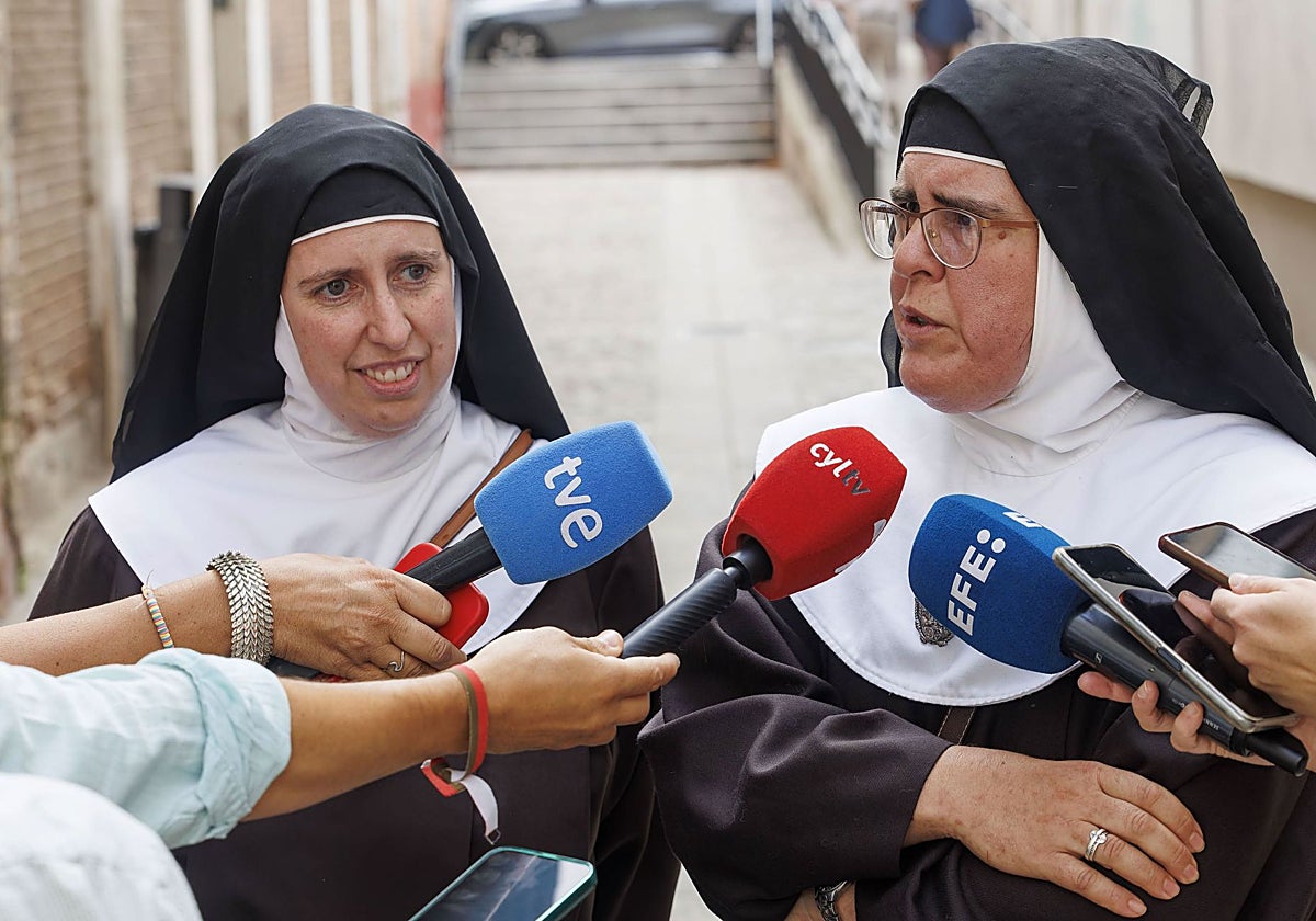 Las exmonjas de Belorado se defienden ante la juez por la venta de obras de arte en 2023 pero evitan explicar las posteriores al cisma