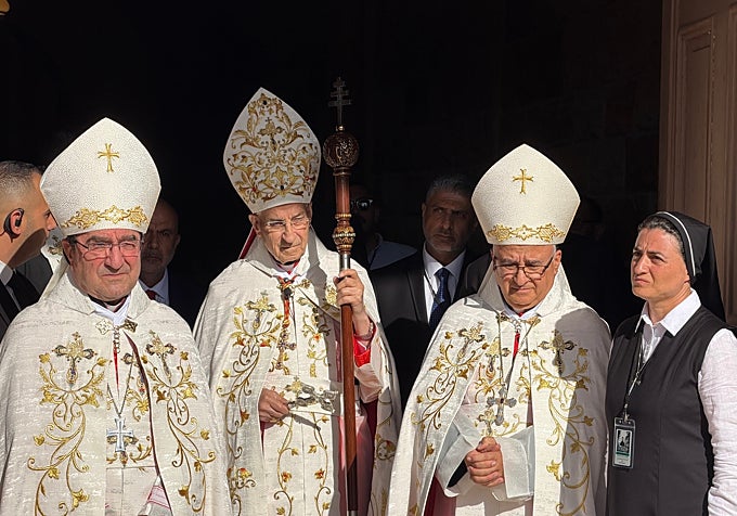 El patriarca actual, el cardenal Bechara Boutros Raï