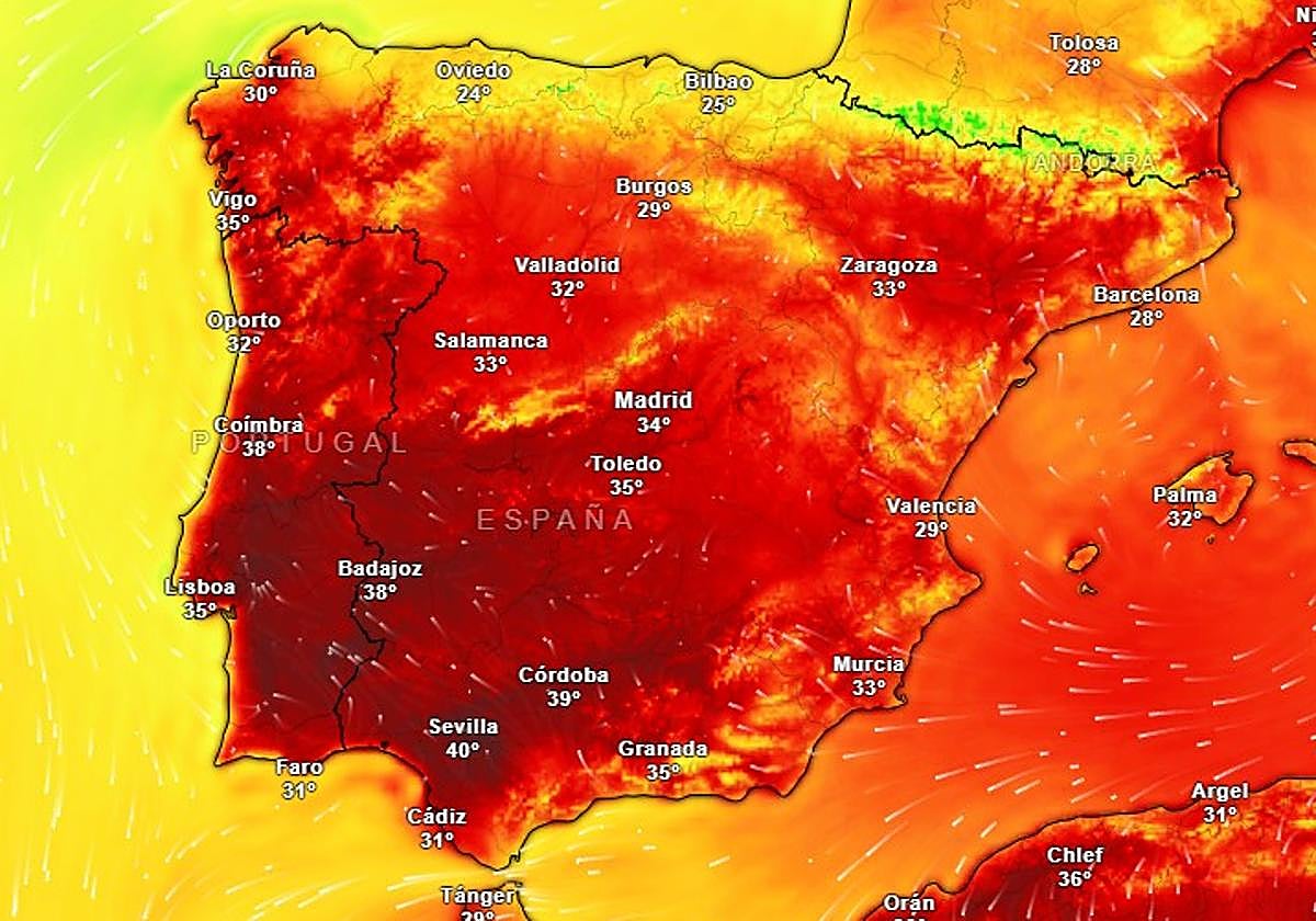 La Aemet avisa de un aumento del calor y de un mayor riesgo de incendios