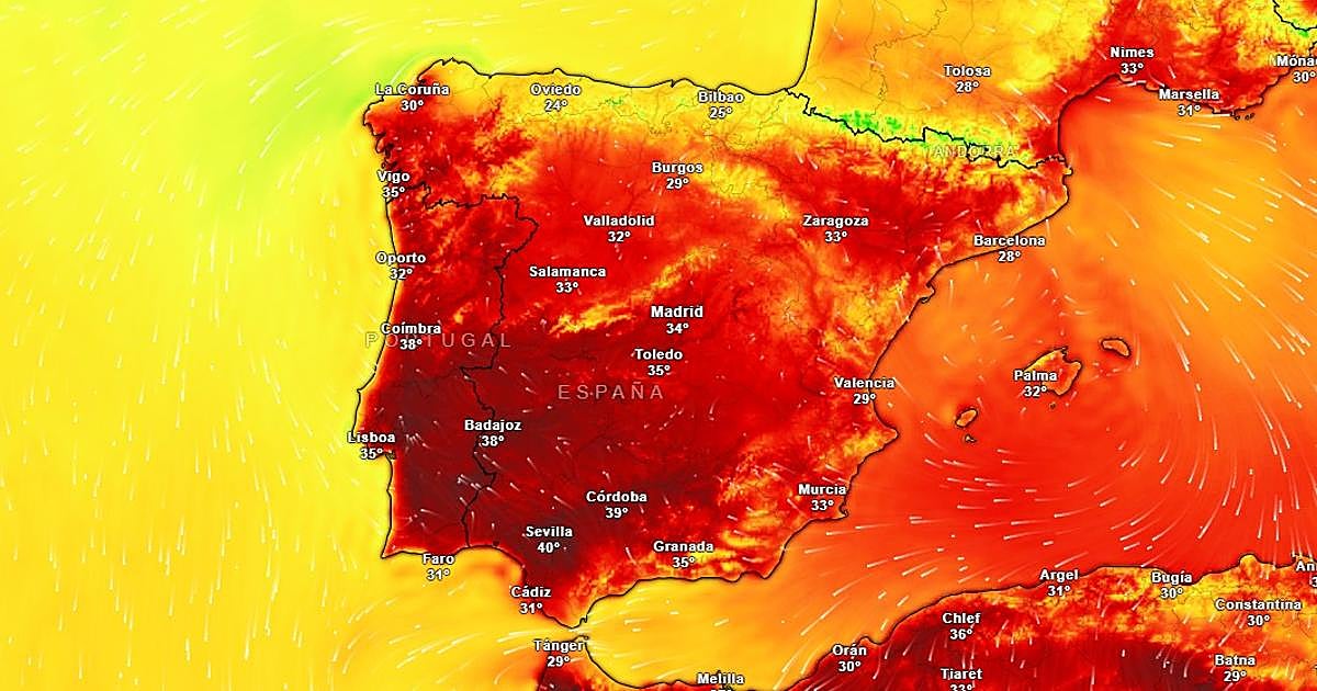 La Aemet avisa de un aumento del calor y de un mayor riesgo de incendios en varias regiones de España: «Sigue en niveles extremos»