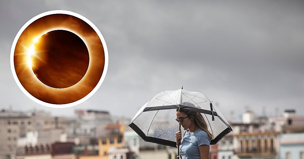La Aemet confirma el tiempo que hará en España hoy durante el eclipse solar: «Estará muy nuboso en estas zonas, puede dificultar la visión»