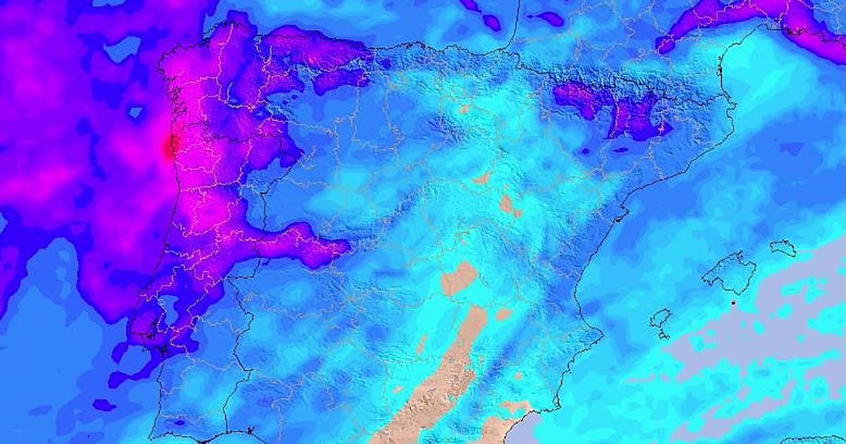 La Aemet avisa de la llegada de una fuerte borrasca a estas zonas de España: tormentas, granizo grande y temperaturas más bajas