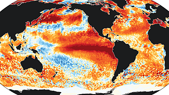 El Niño empuja al océano a su récord absoluto de calor meses antes de lo previsto