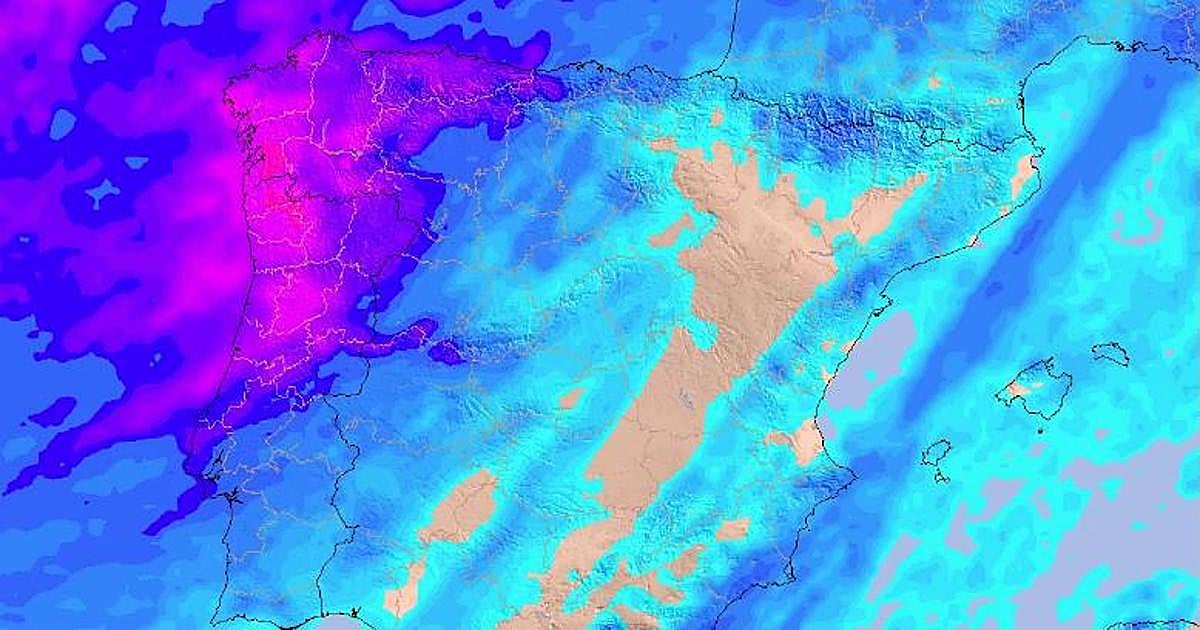 La Aemet pone en aviso a España por la borrasca que llega en las próximas horas: lluvias, tormentas fuertes y más frío en estas zonas