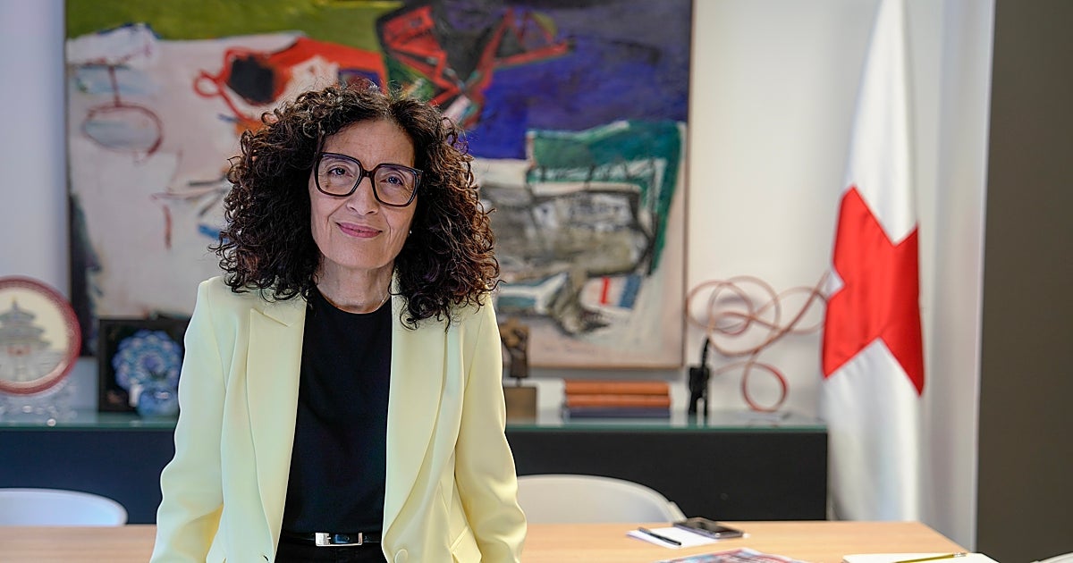 María del Mar Pageo, presidenta de Cruz Roja: «La desinformación persigue mermar la confianza en la ayuda humanitaria»