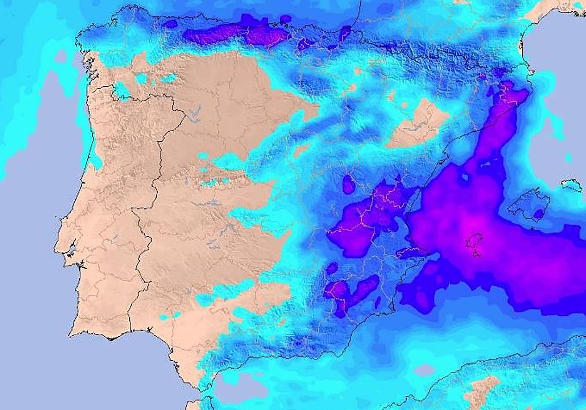La Aemet avisa de la llegada de fuertes tormentas, granizo y aire frío con hasta 10 grados menos