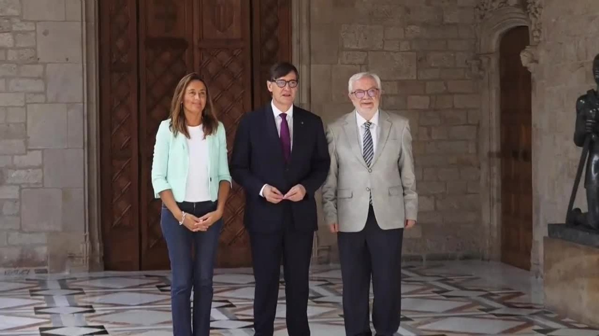 Illa y Niubó se reuen con el presidente del consejo de Educación de Cataluña – ABC