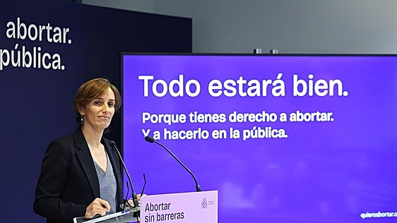 Sanidad lanza un 'spot' para mostrar que «decidir abortar está bien»