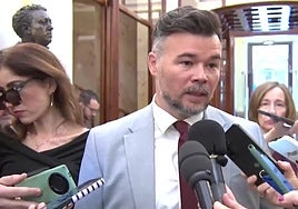 Rufián: «Mohamed VI se quiere cargar a este Gobierno junto con la derecha española»