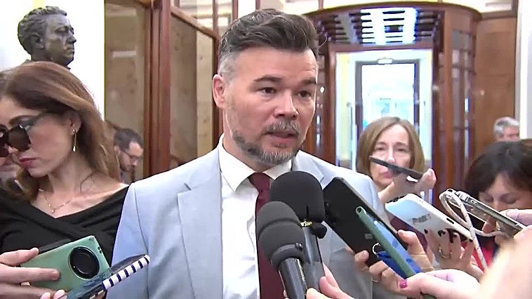 Rufián: «Mohamed VI se quiere cargar a este Gobierno junto con la derecha española»