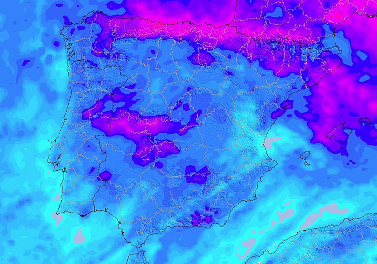 La Aemet avisa a España de la llegada de fuertes tormentas y frío durante el Puente del Pilar
